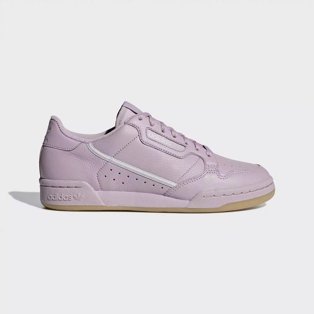 Adidas Continental 80 Tenis Morados Para Mujer (MX-50508)